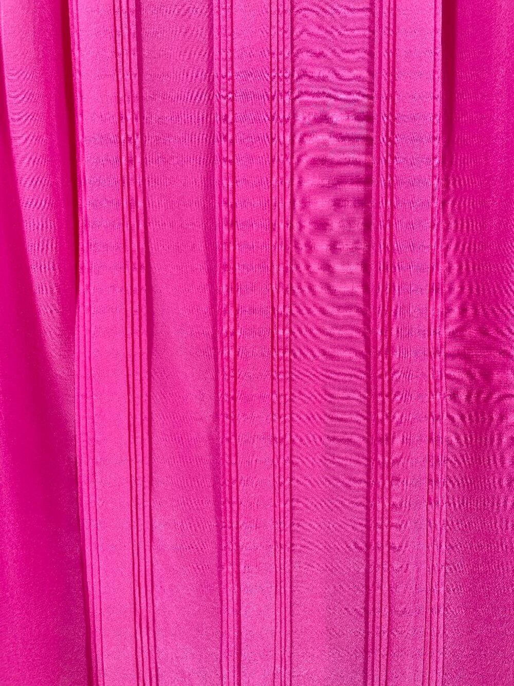 Banana Republic 100% Silk Pintuck Shell Blouse Pink Sleeveless Top 8 - Picture 6 of 13